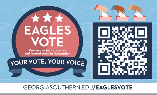 eagles vote - your vote your voice QR code